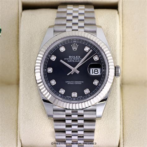 used rolex datejust 41 for sale|rolex datejust 41mm pre owned.